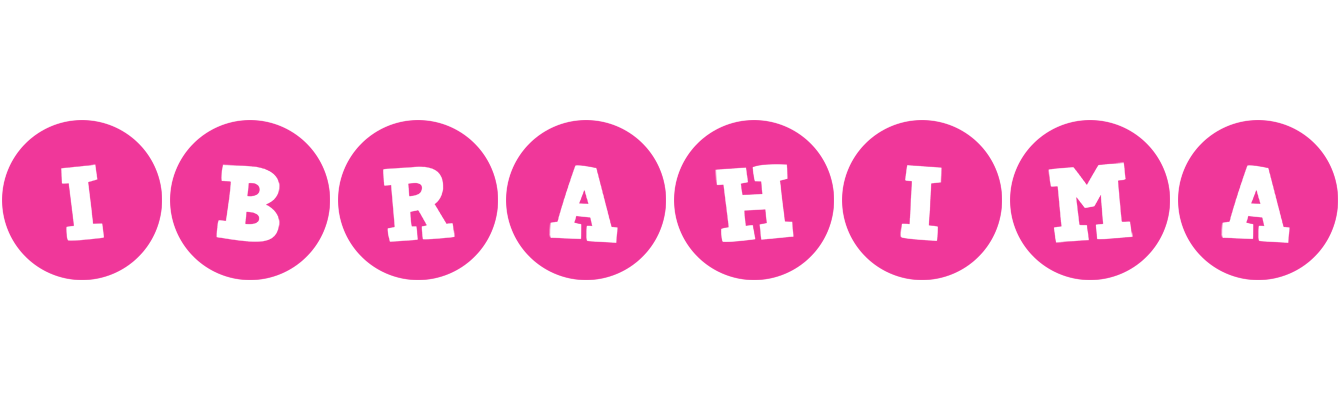 Ibrahima poker logo
