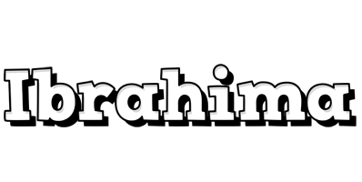 Ibrahima snowing logo