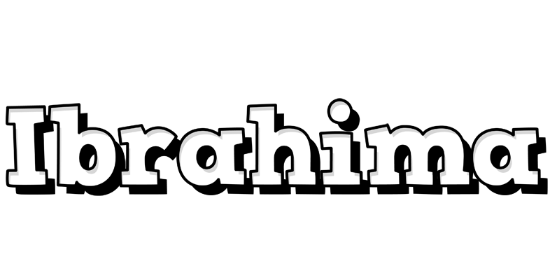 Ibrahima snowing logo