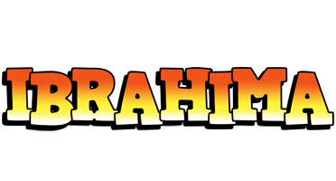 Ibrahima sunset logo