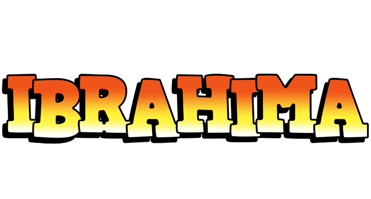 Ibrahima sunset logo