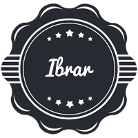 Ibrar badge logo