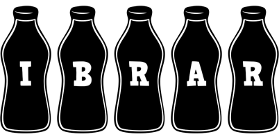 Ibrar bottle logo