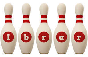 Ibrar bowling-pin logo