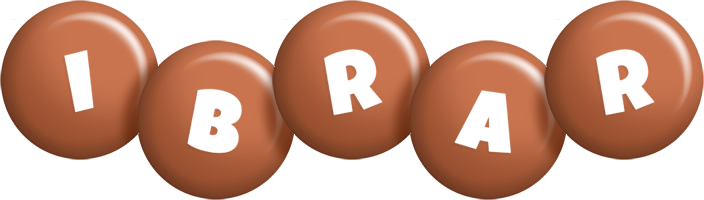 Ibrar candy-brown logo