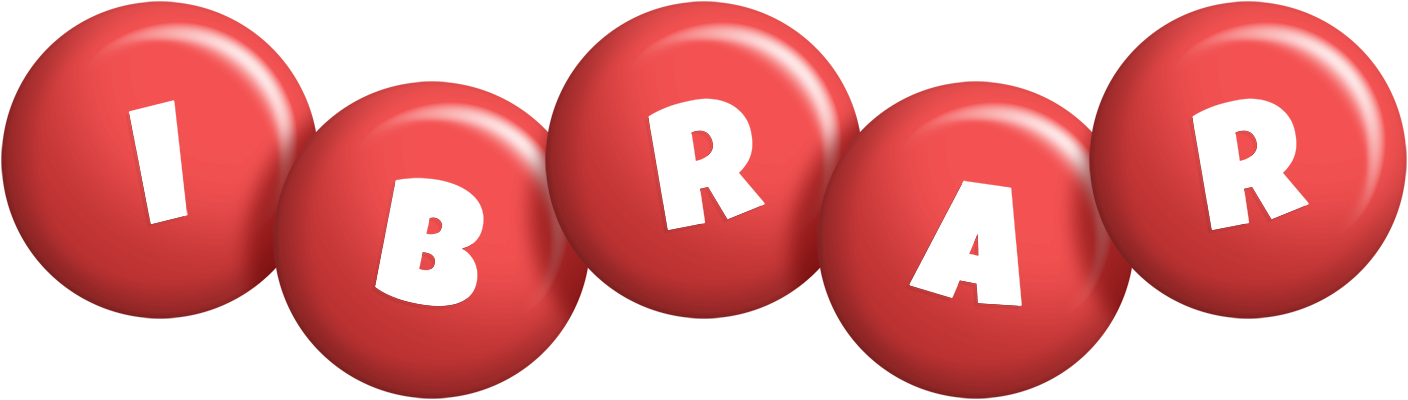 Ibrar candy-red logo