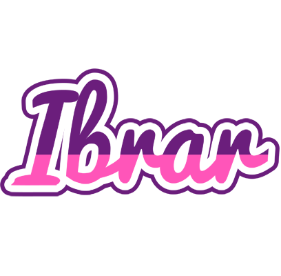 Ibrar cheerful logo