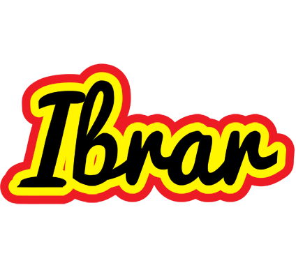 Ibrar flaming logo