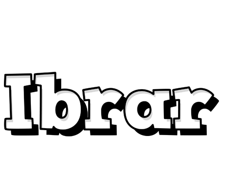 Ibrar snowing logo