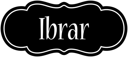 Ibrar welcome logo