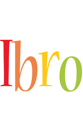 Ibro birthday logo