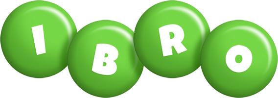 Ibro candy-green logo