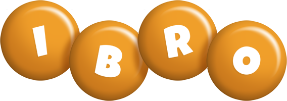 Ibro candy-orange logo