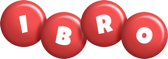 Ibro candy-red logo