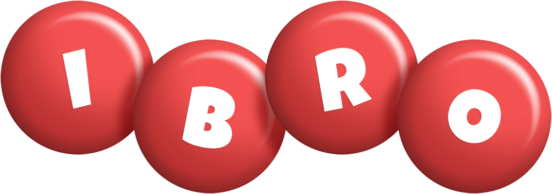 Ibro candy-red logo