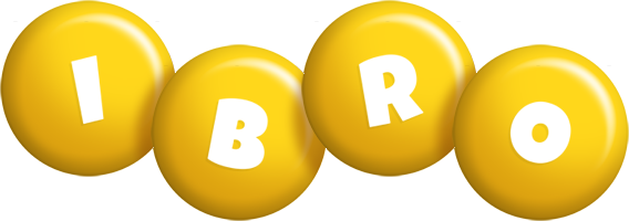 Ibro candy-yellow logo