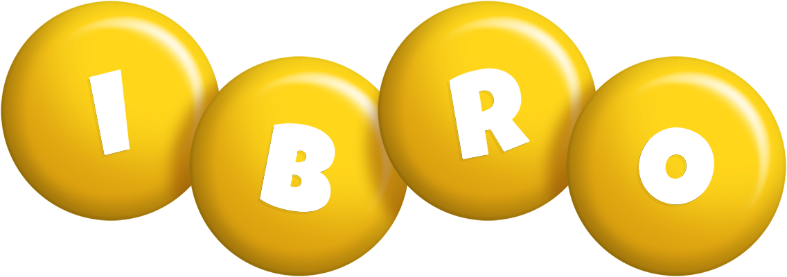 Ibro candy-yellow logo
