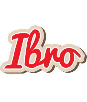 Ibro chocolate logo