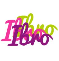 Ibro flowers logo