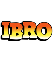 Ibro sunset logo