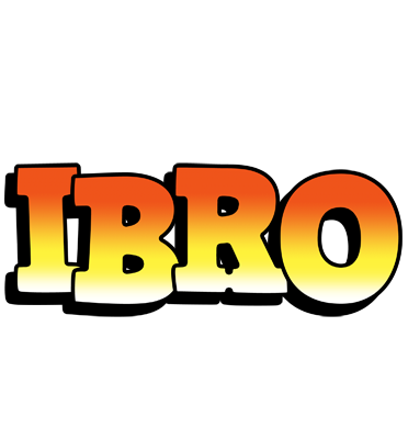 Ibro sunset logo