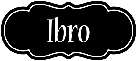 Ibro welcome logo