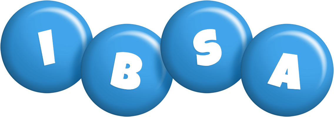 Ibsa candy-blue logo