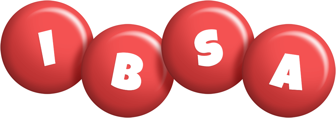 Ibsa candy-red logo