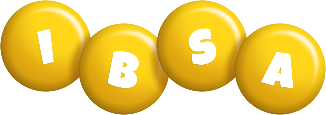 Ibsa candy-yellow logo