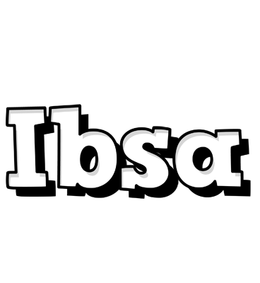 Ibsa snowing logo