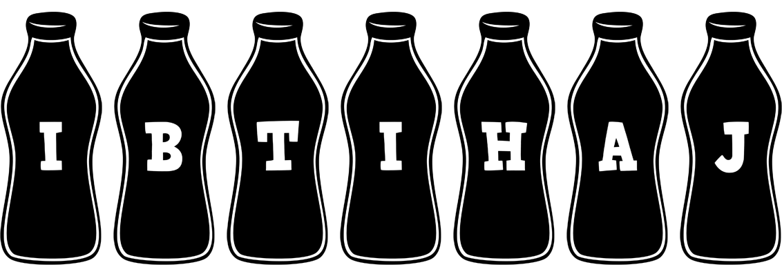 Ibtihaj bottle logo