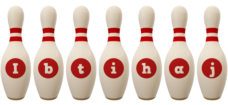 Ibtihaj bowling-pin logo