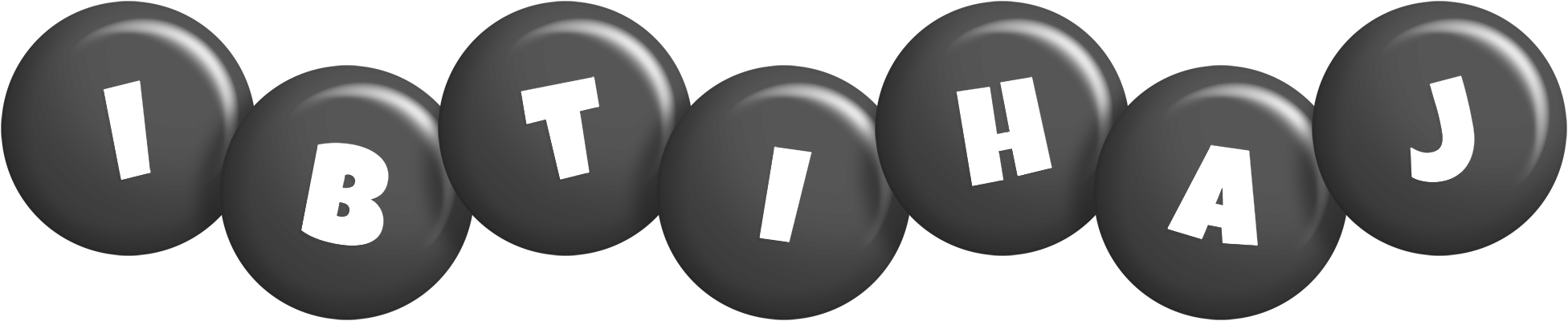Ibtihaj candy-black logo