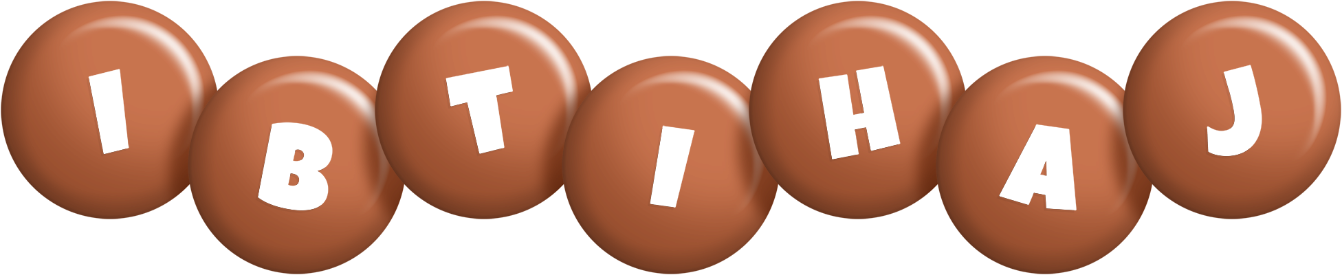 Ibtihaj candy-brown logo
