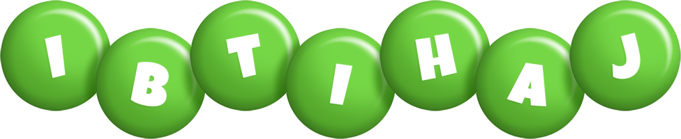 Ibtihaj candy-green logo