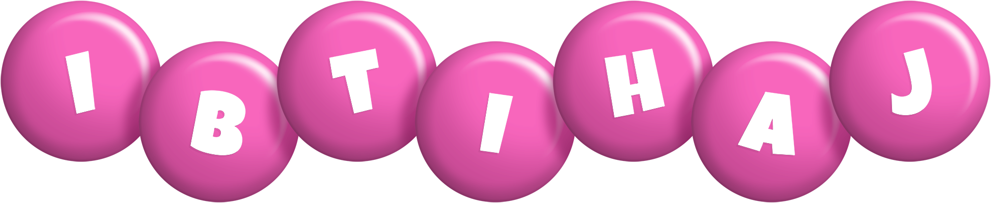 Ibtihaj candy-pink logo