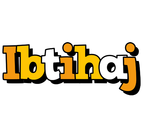 Ibtihaj cartoon logo