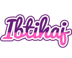 Ibtihaj cheerful logo