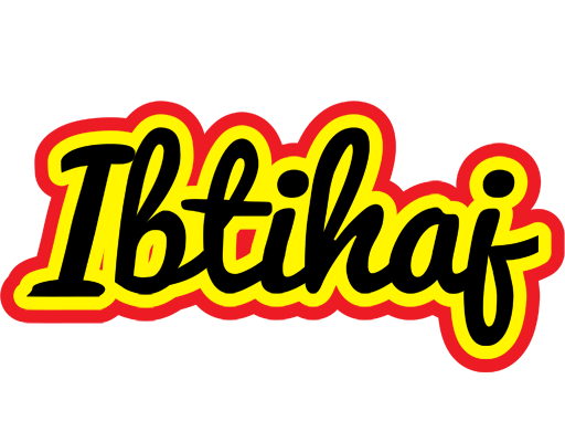 Ibtihaj flaming logo