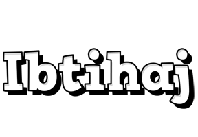 Ibtihaj snowing logo