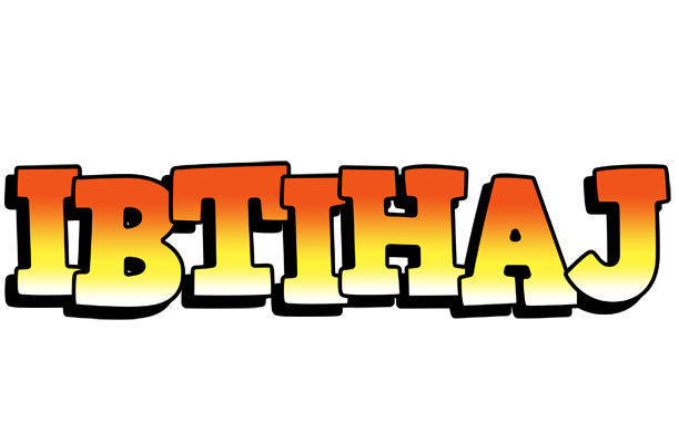 Ibtihaj sunset logo