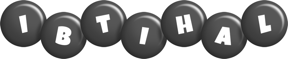 Ibtihal candy-black logo