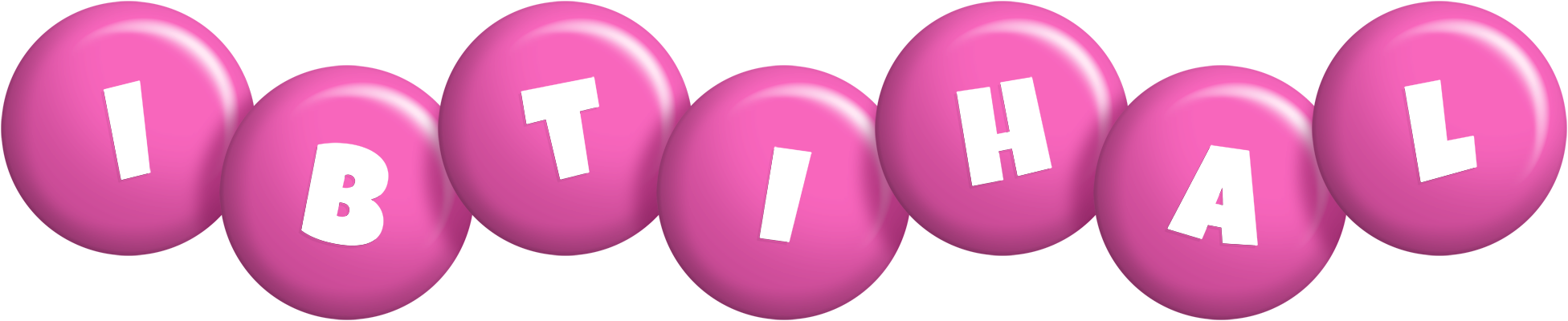 Ibtihal candy-pink logo