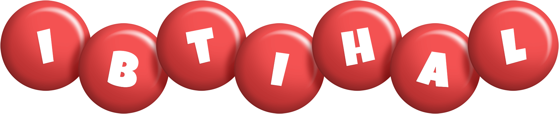Ibtihal candy-red logo