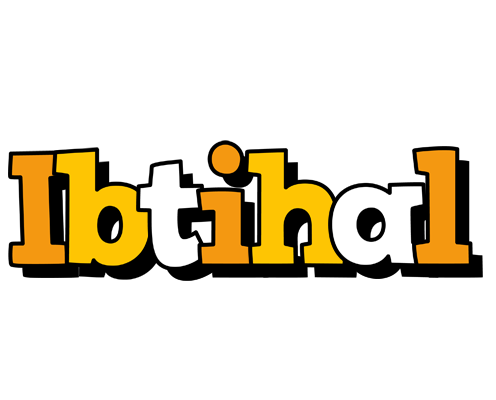 Ibtihal cartoon logo