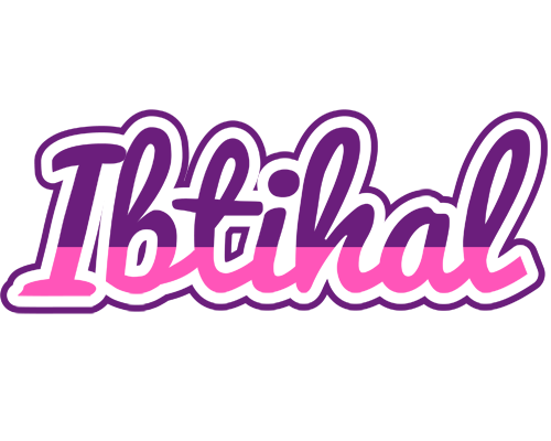 Ibtihal cheerful logo