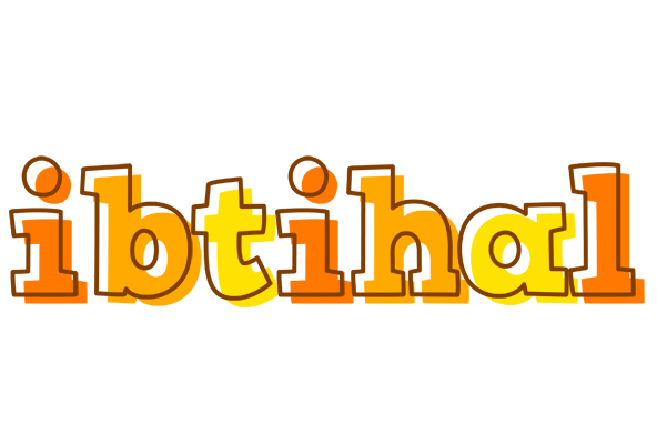 Ibtihal desert logo