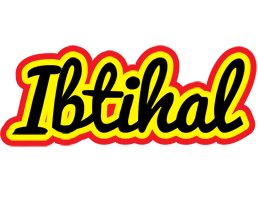 Ibtihal flaming logo