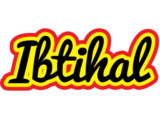 Ibtihal flaming logo