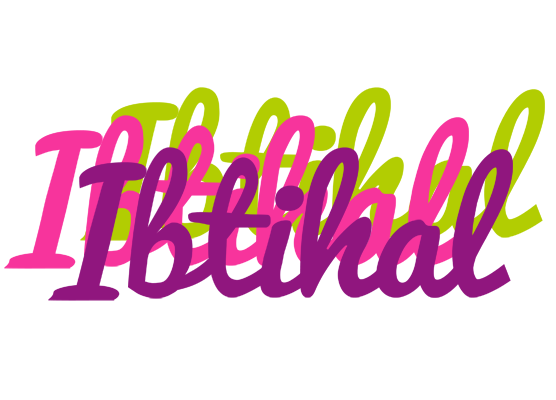 Ibtihal flowers logo